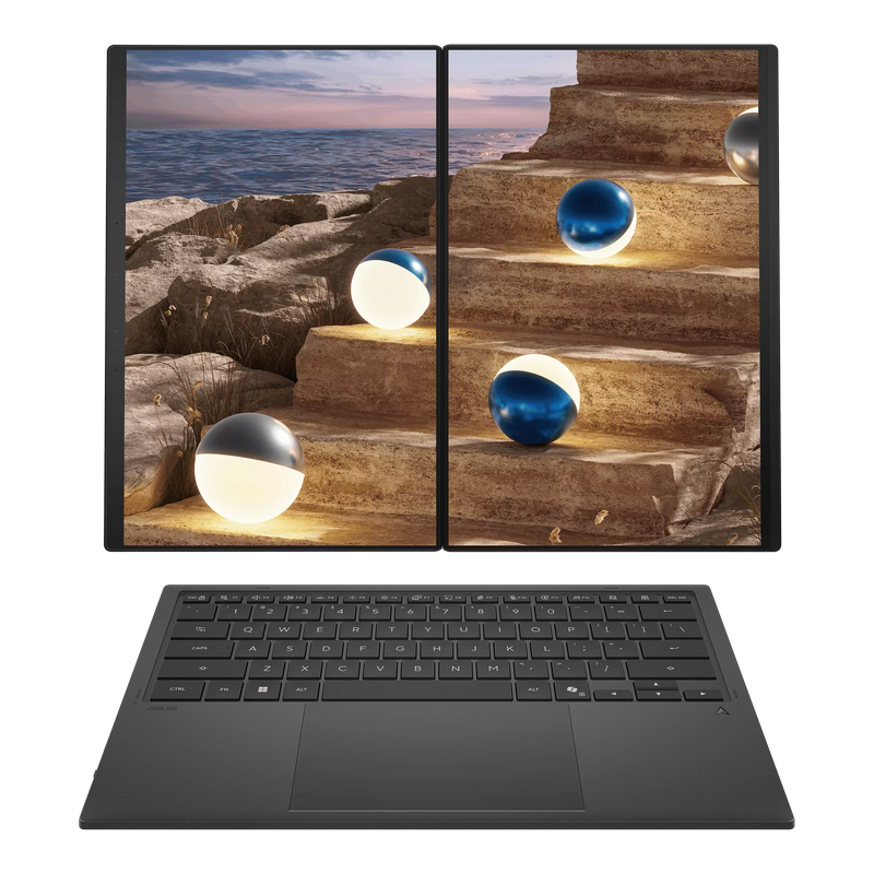 Laptop ASUS Zenbook DUO UX8407AA Moher Gray