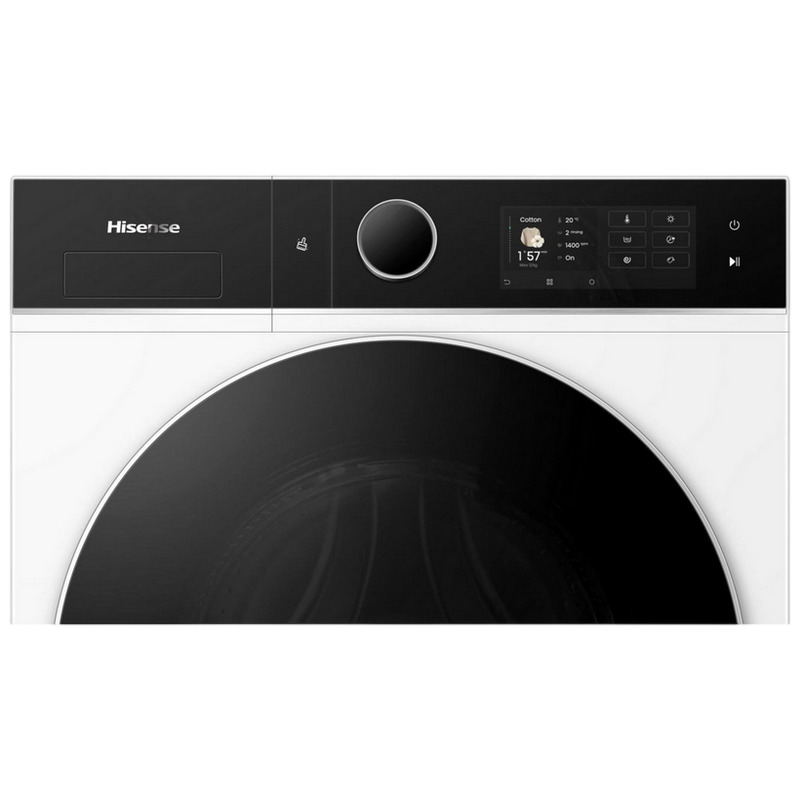 Mașină de spălat cu uscător Hisense WD5I1245BWRH Alb