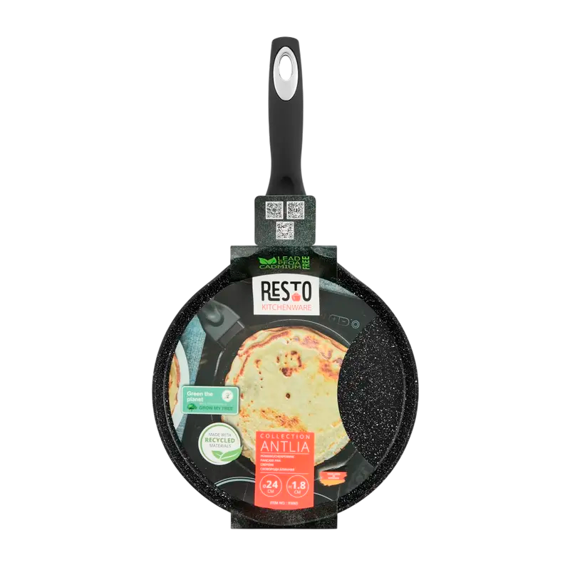 Tigaie pentru clătite RESTO 93065 ANTLIA Negru