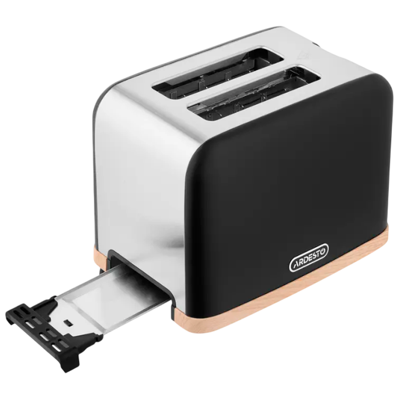 Toaster Ardesto T-F420BWD Negru | Oţel inoxidabil