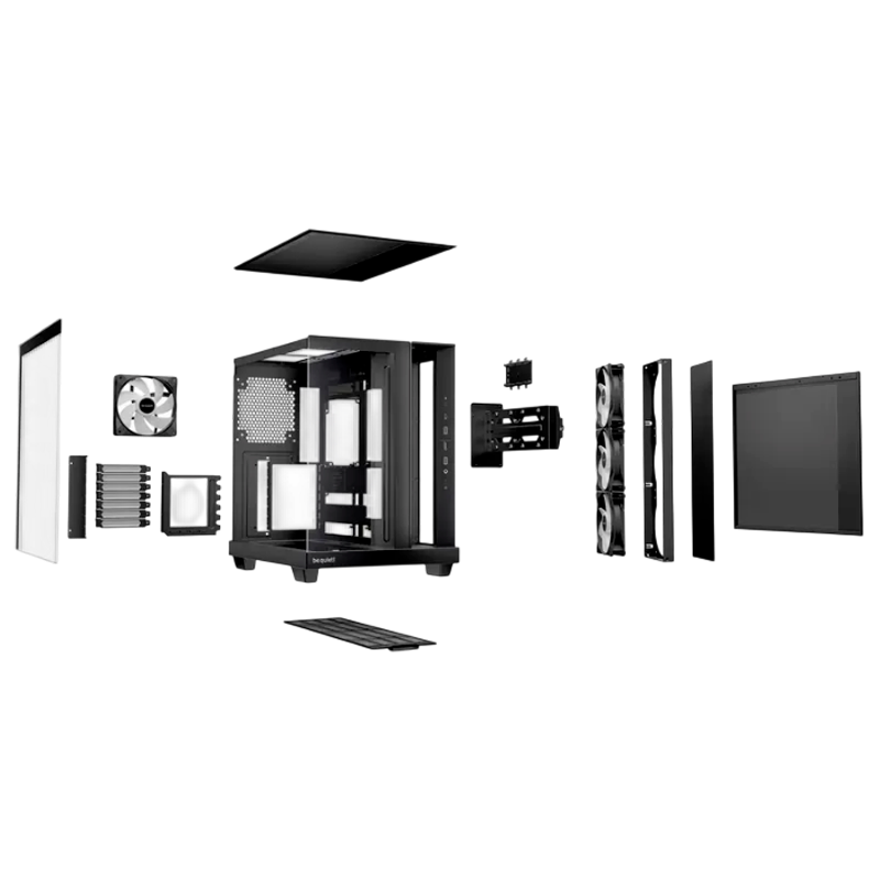 Carcasă PC be quiet! Ligh Base 500 LX Midi-Tower Negru