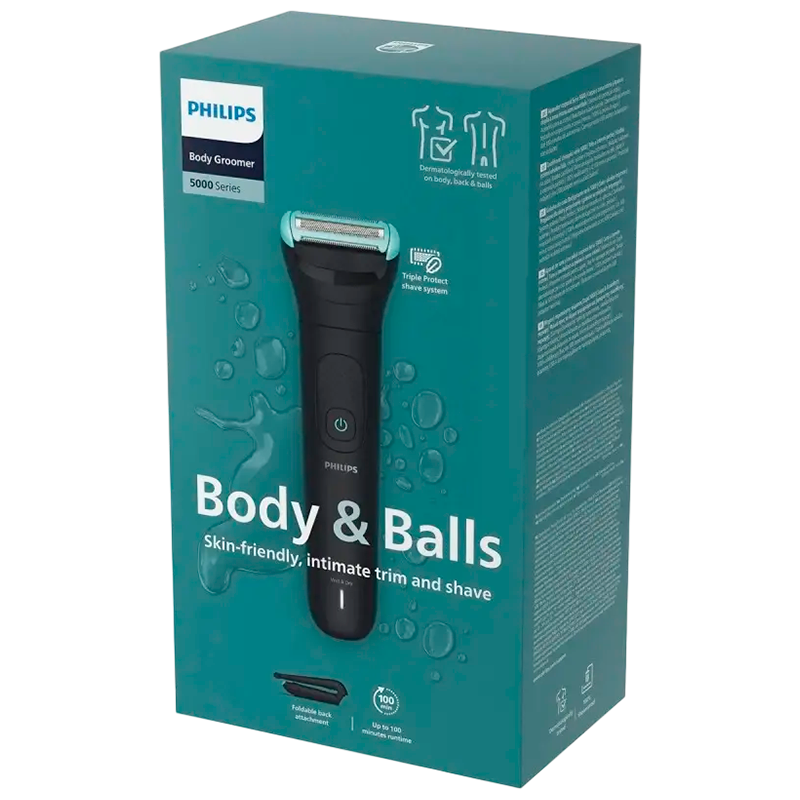 Trimmer pentru bărbați Philips BG5470/15 Negru