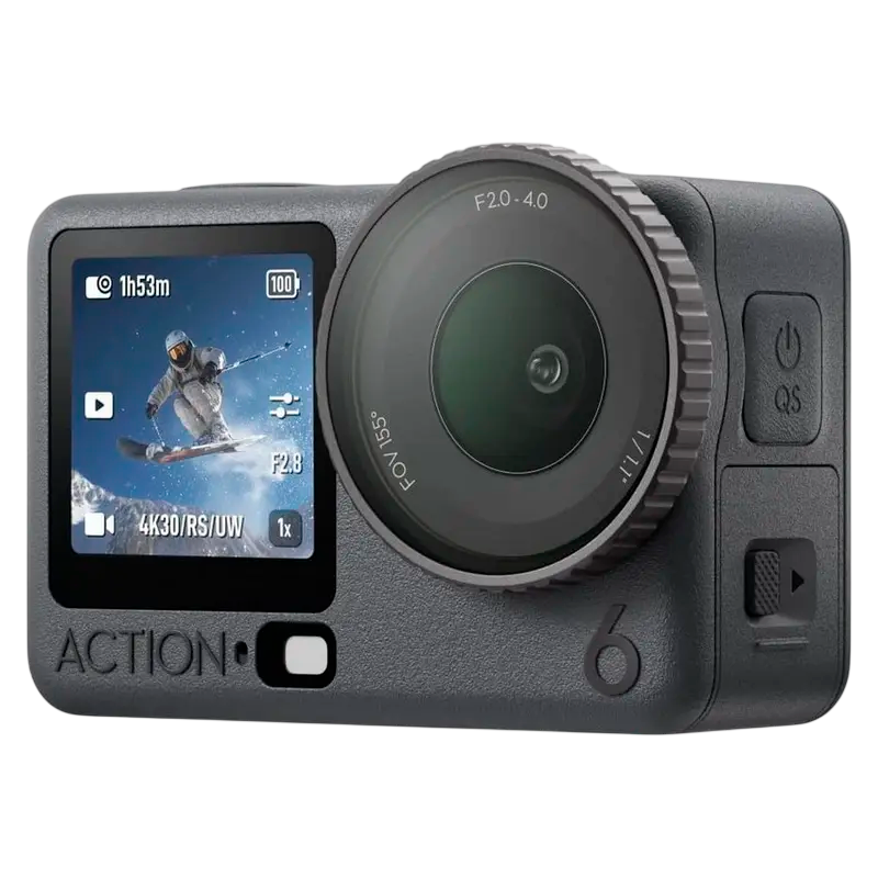 Cameră Video Sport DJI Osmo Action 6 Negru