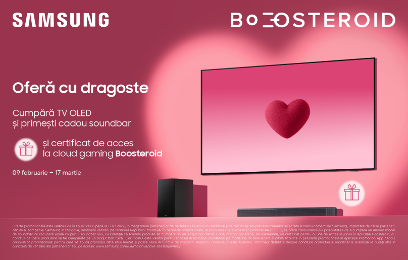 Cumpără televizor și primești soundbar cadou