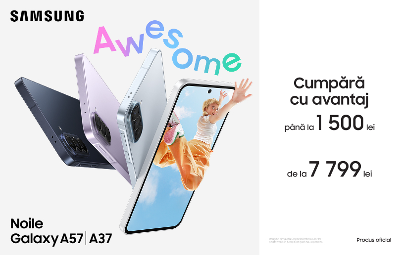 Cumpără cu avantaj noile Galaxy A57 și A37