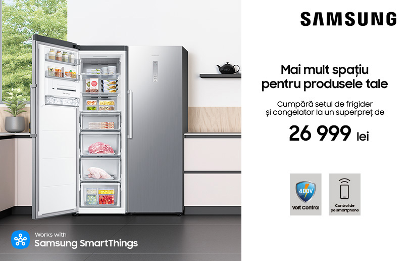Cumpără setul de Frigider și Congelator la un superpreț