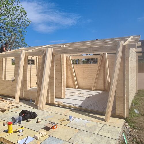 Garden office and quiet space