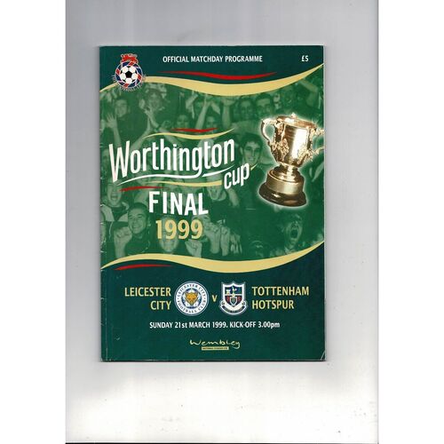 League Cup Final Football Programmes