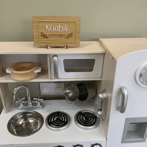 Play Kitchen Sign