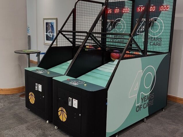 specsavers branded double basketball