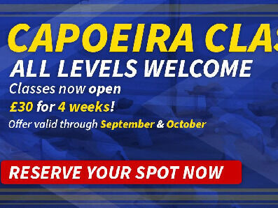 September & October 2025 - FREE TASTER CLASS or 4 WEEKS OF CLASSES for £30.00