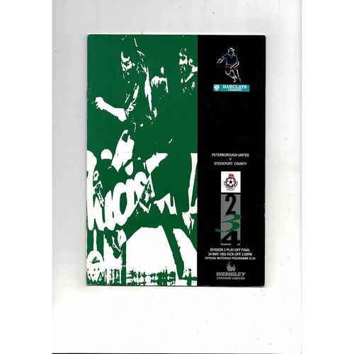 League Play Off Final Football Programmes