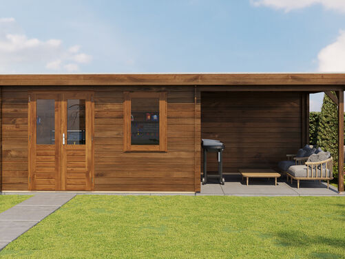 400cm x 300cm + 300cm Veranda