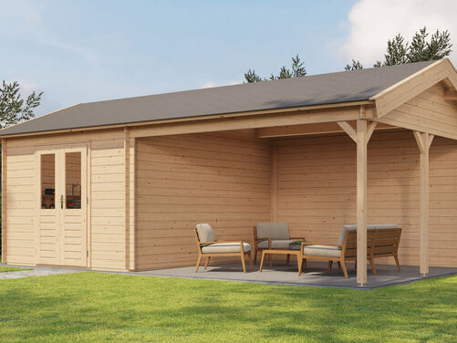 300cm x 400cm + 400cm Veranda