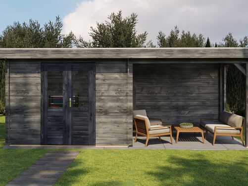 300cm x 250cm + 300cm Veranda