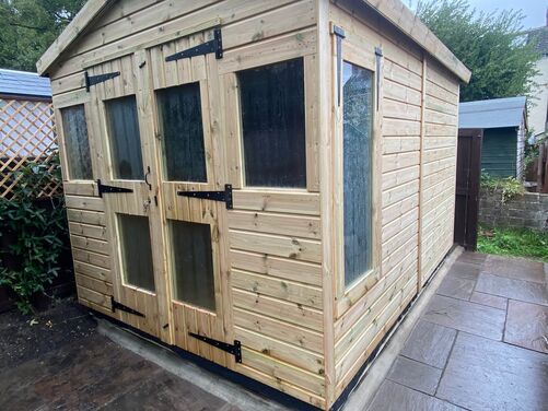 #SHA086 11x8 Apex Summer House