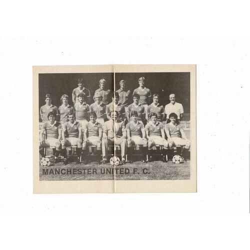 Valencia v Manchester United UEFA Cup Football Programme 1982/83