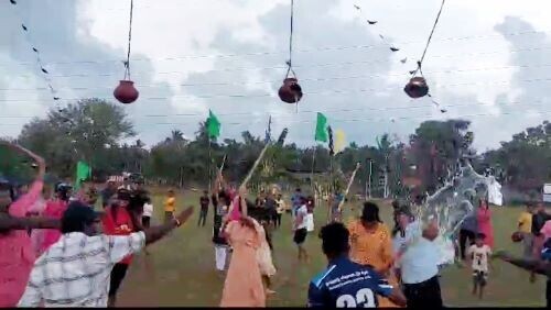 சித்திரை தமிழ்ப் புத்தாண்டை முன்னிட்டு பாரம்பரிய விளையாட்டு