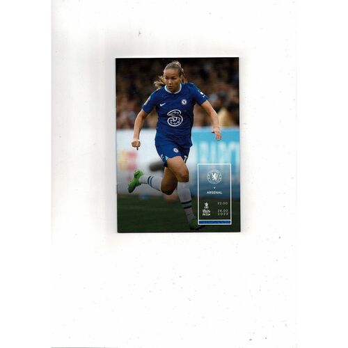 2022/23 Chelsea v Everton Women's FA Cup Football Programme