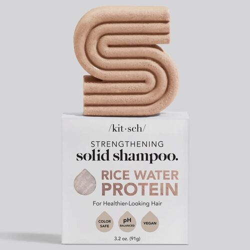 Kit-sch Rice Water Protein Shampoo Bar For Hair Growth 4oz