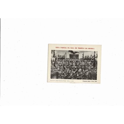 Benfica v Manchester United European Cup Football Programme 1965/66