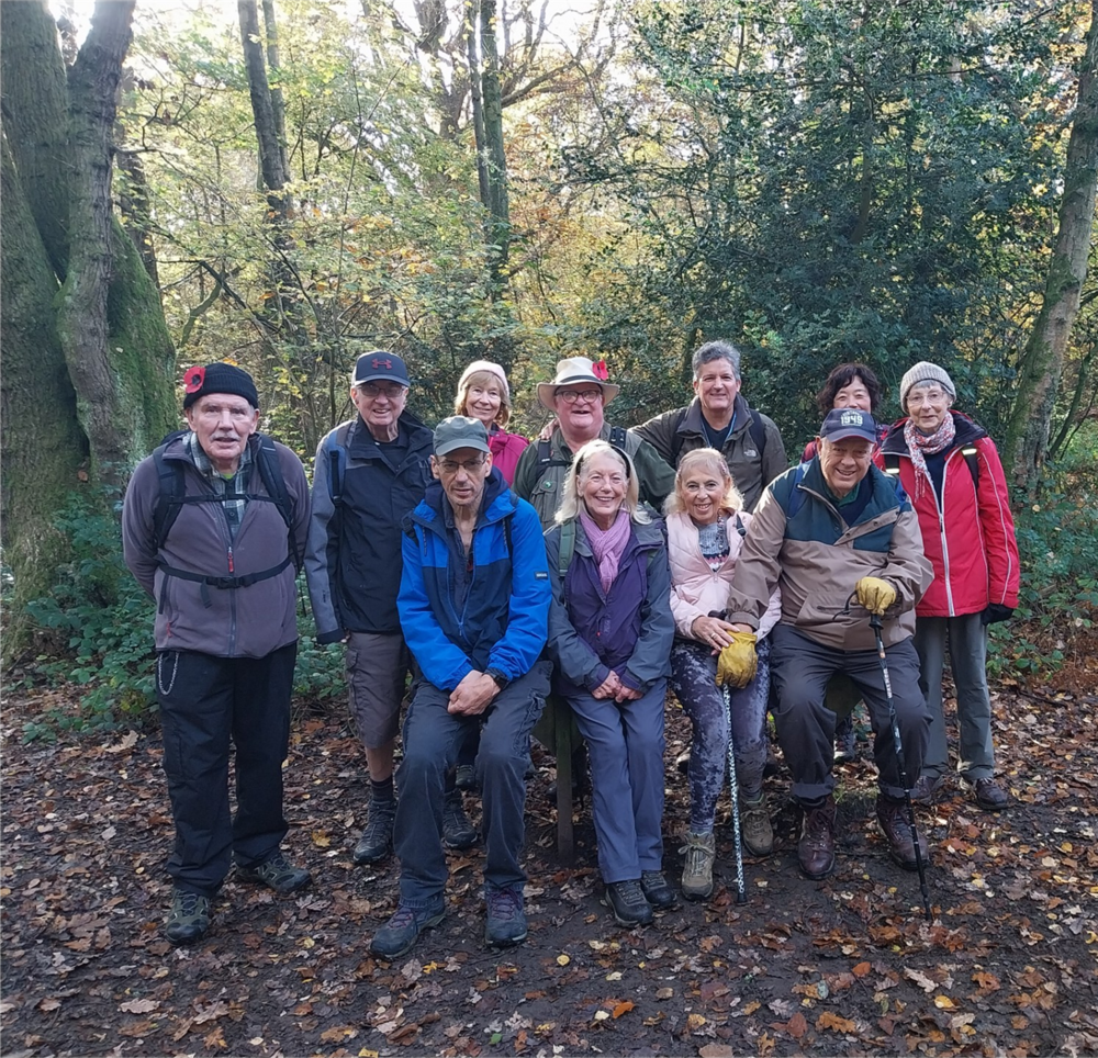 Selsdon to Warlingham  Sunday 9th November