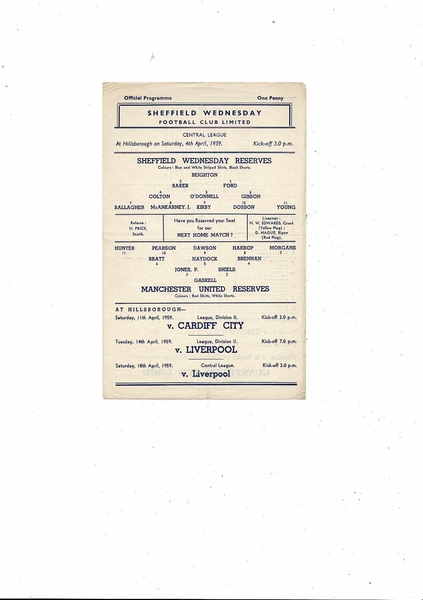 Latest Football Programmes being listed today