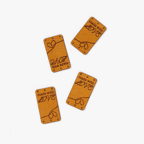 1. Made With Love Labels