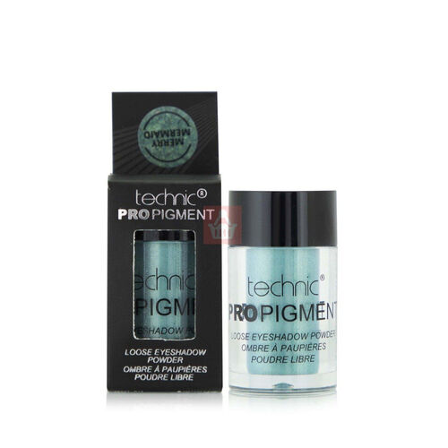 Technic Pro Wet & Dry Pigment Loose Eyeshadow Powder Merry Mermaid - 2g