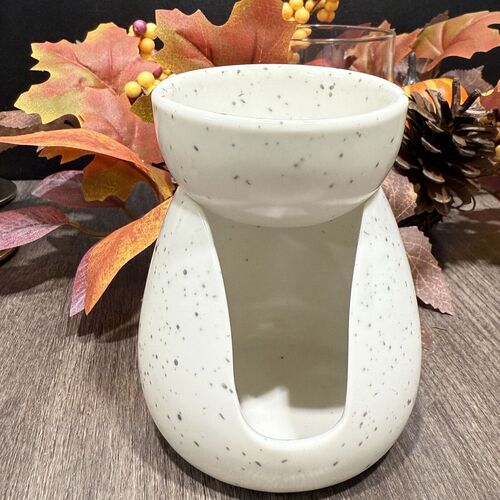 Speckle Ceramic Wax Melter - Small Wax Burner