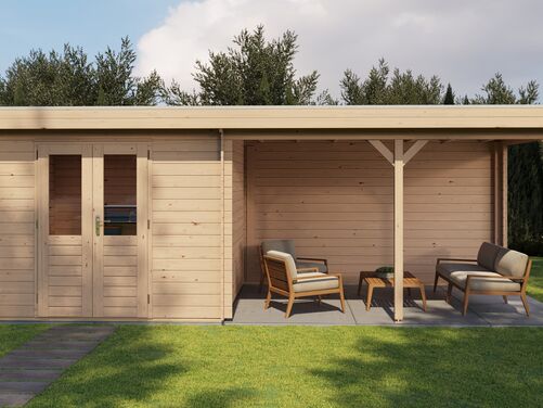 300cm x 300cm + 400cm Veranda