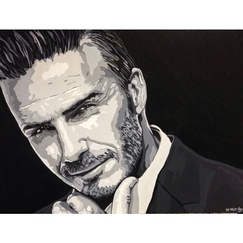 Original David Beckham by Sue Verity
