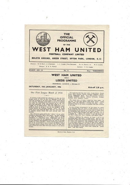 Latest News at Bobs Football Programmes