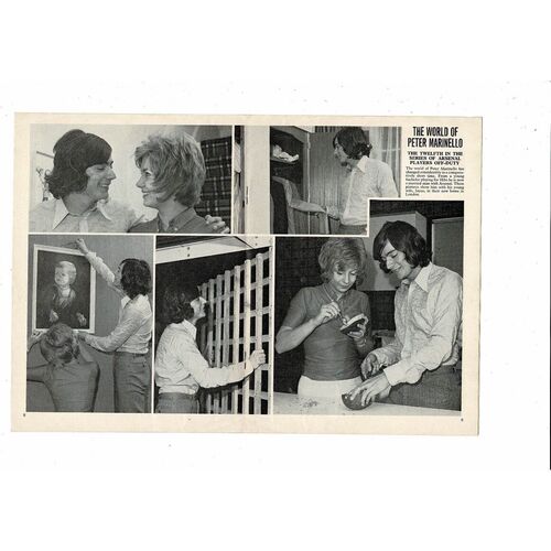 Arsenal v Beveren Waas Fairs Cup Football Programme 1970/71