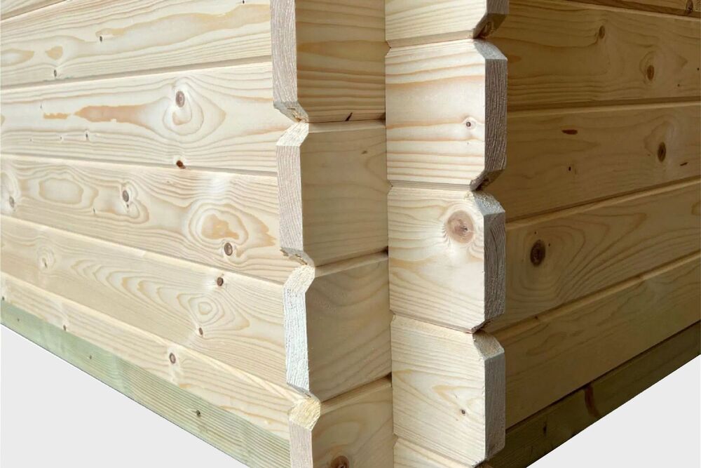 Apex Workshop Log Cabin (28mm) 12x8