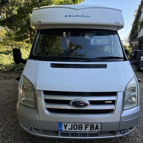 2008 Hobby Siesta 555 Motorhome Ford Transit Fixed Bed - 3 Berth