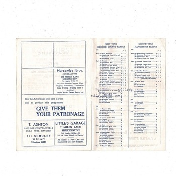 Wigan Athletic v Doncaster Rovers FA Cup Replay Football Programmes 1965/66