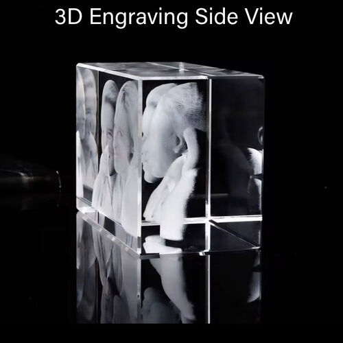 The Beautiful 3D Arran 10x6x6cm Crystal Block