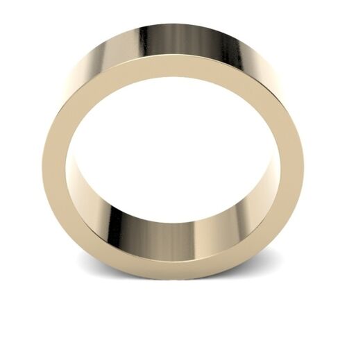 9ct 6mm FLAT COURT