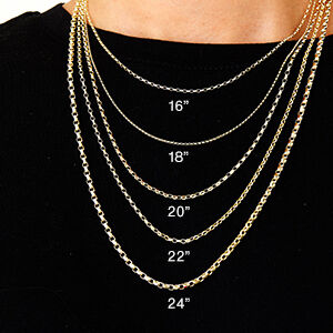 9ct yellow gold 1.5mm diamond cut belcher chain