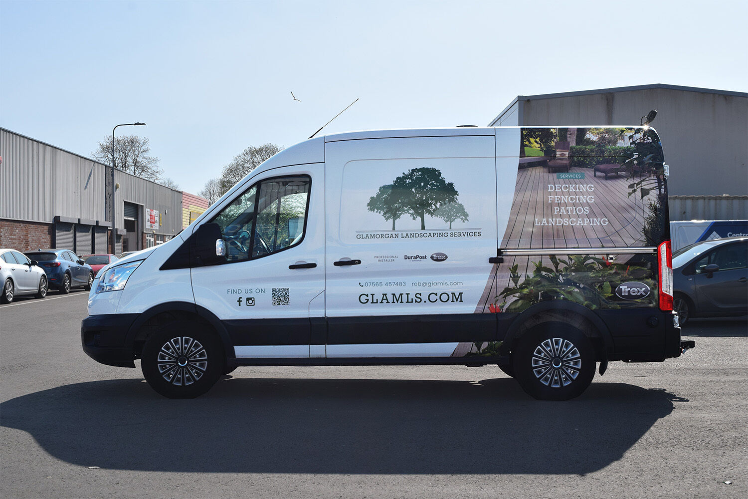 Glamorgan Landscaping - Ford Transit 