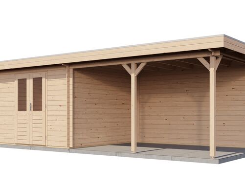 300cm x 300cm + 400cm Veranda