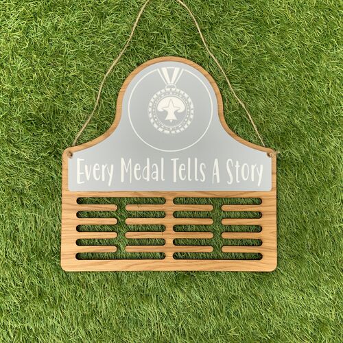 Customised Running Medal Hanger | Custom Medal Display Rack With picture