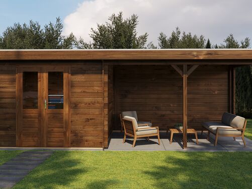 300cm x 300cm + 400cm Veranda