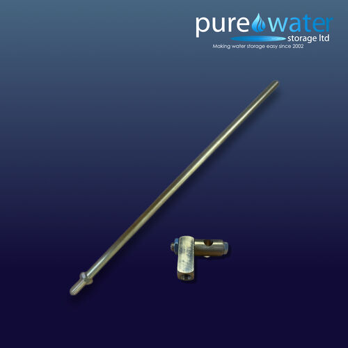 18" Drop Arm & adjustable adaptor 7/16" thread