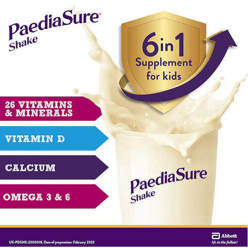 Paediasure Shake - Vanilla Flavour 200ml