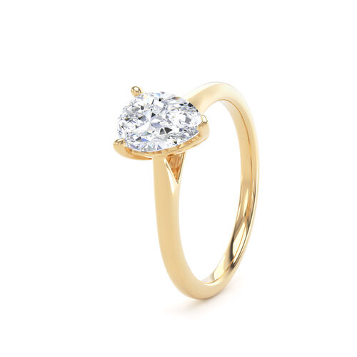 Pear shape solitaire