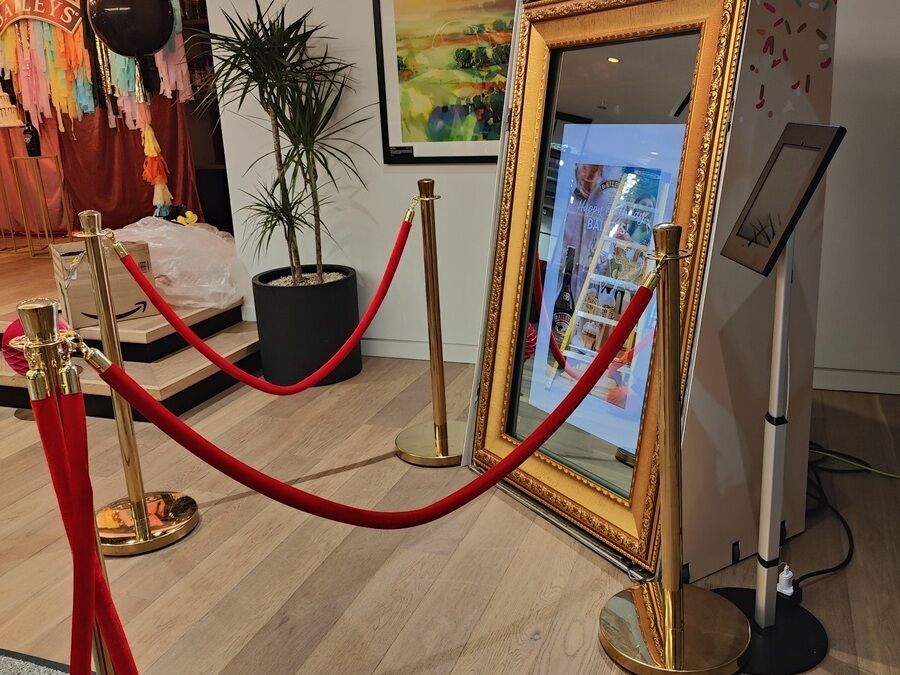 Magic Mirror on hire for a brand event in London