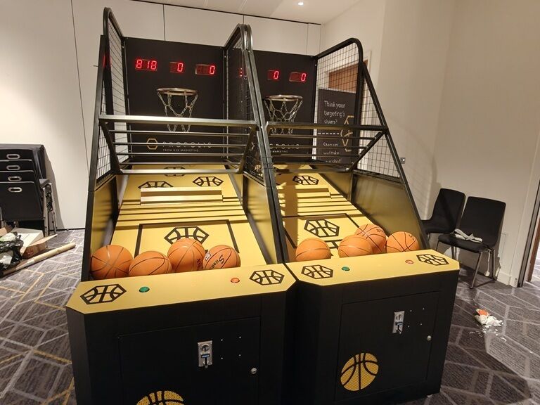 Branded Basketball Arcade Machines