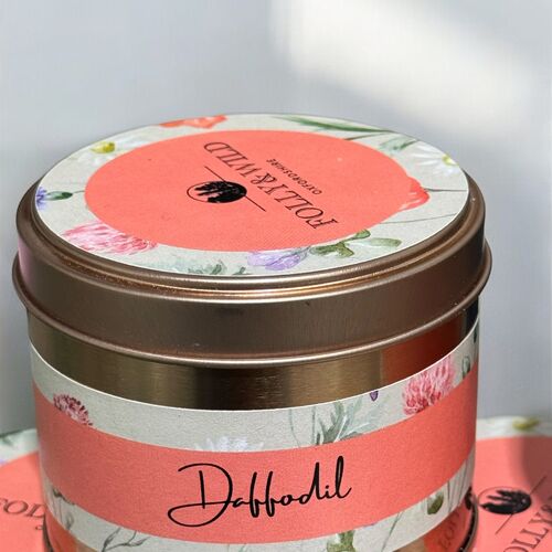 Daffodil – 200g Tinned Candle